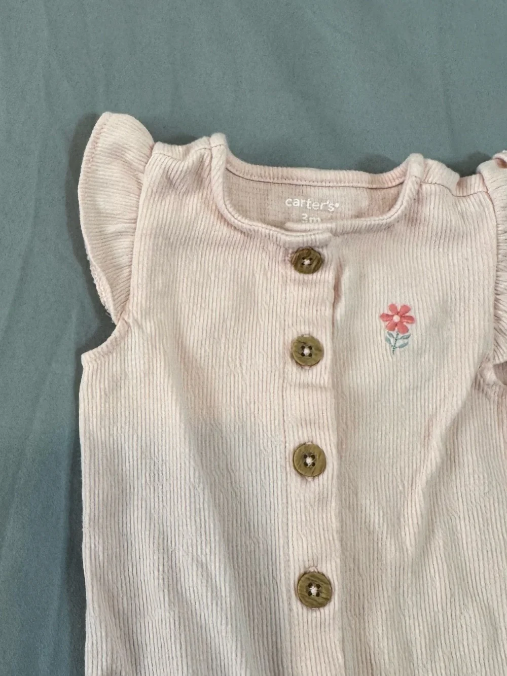 🛍 Carter’s Cute Little Baby Romper Size 3 MONTHS